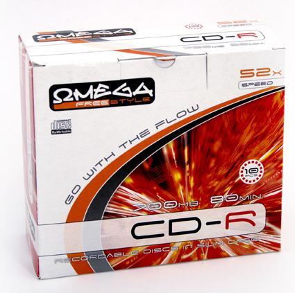 Image du produit Omega CD-R (x10 pack) (10 x)