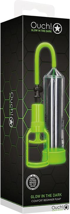 Actual product image Ouch! Comfort Beginner Pump - Glow in the Dark