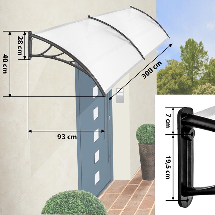 Actual product image tectake canopy