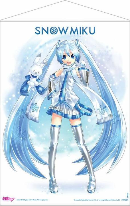 Produktbild POPbuddies Hatsune Miku wallscroll Snow Miku 50 x 70 cm (50 x 70 cm)