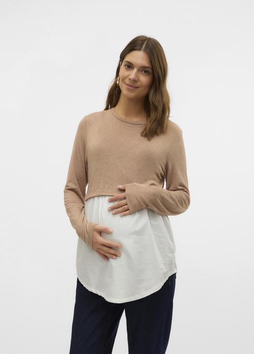 Image du produit Mamalicious Coupe normale Top col rond Blouse (S)