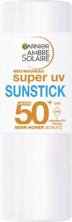 Produktbild Garnier Ambre Solaire Super UV (Sonnenstick, SPF 50+, 9 ml, 9 g)
