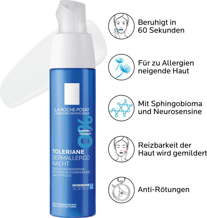 Actual product image La Roche Posay Tolériane Dermallergo (40 ml, Night cream)