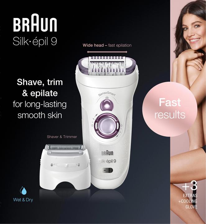Actual product image Braun Silk-épil 9