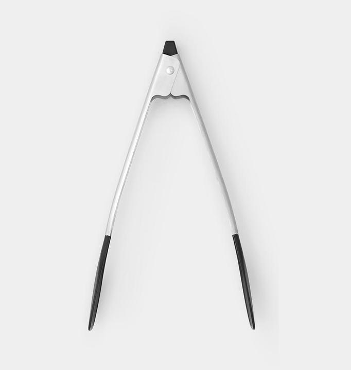 Actual product image Brabantia Kitchen Tongs New Profile Line Stainless Steel / Black