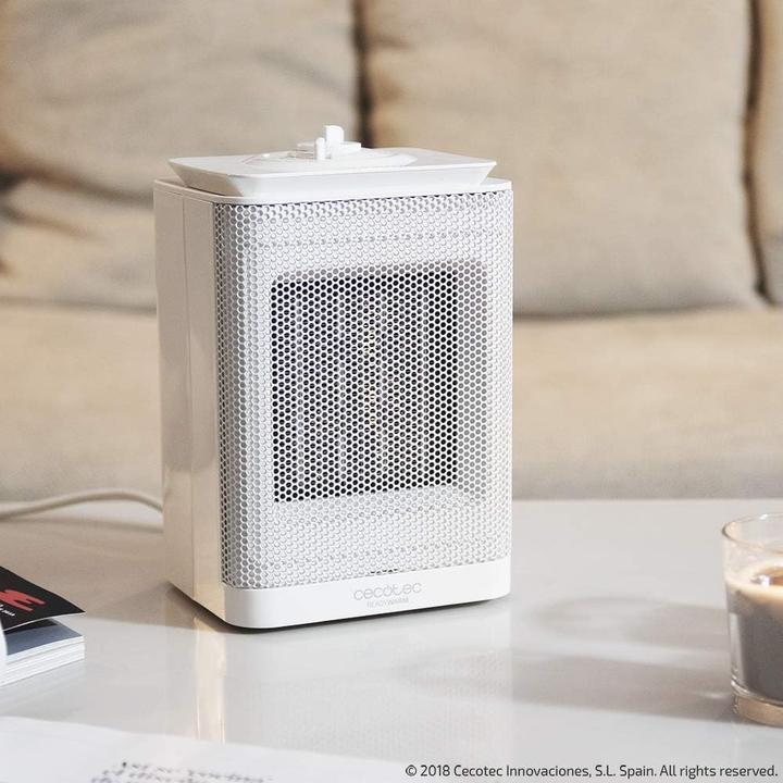 Produktbild Cecotec Chauffage en céramique compatible Ready Warm 6150 Ceramic Rotate Style (Blanc) (1500 W)