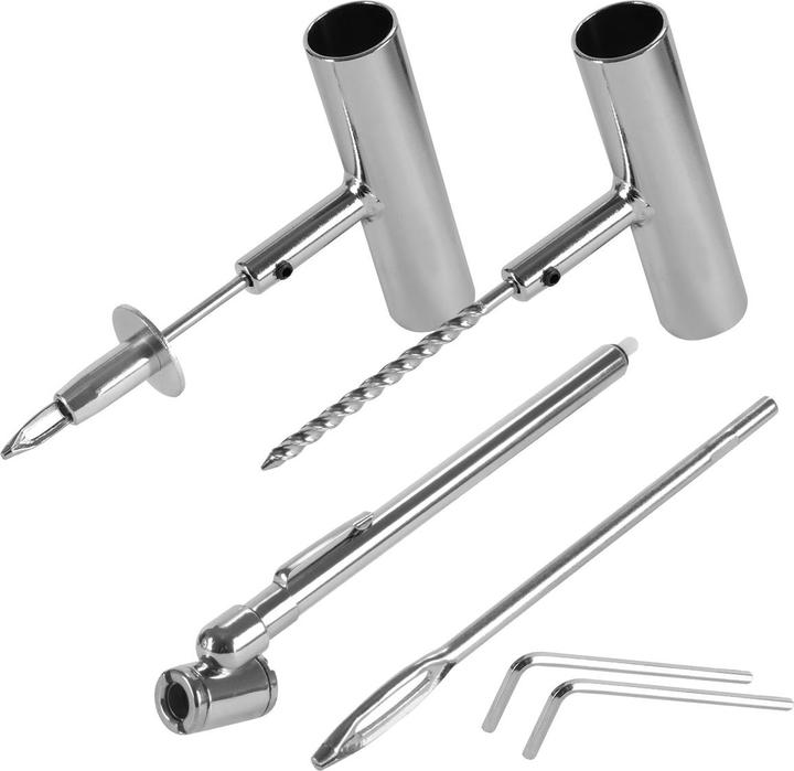 Produktbild Stahlwerk Reifenreparaturset 72-teilig, Reifenreparatur Kit Kfz, Flickset Auto
