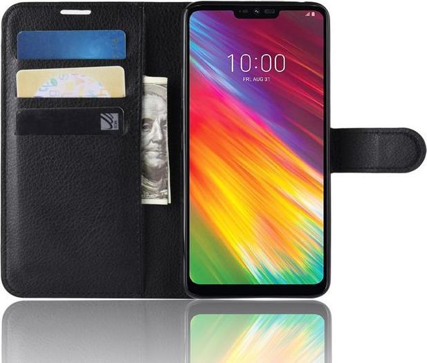 Actual product image MU Classic Litchi Leather Bookcover Series (LG G7 Fit)