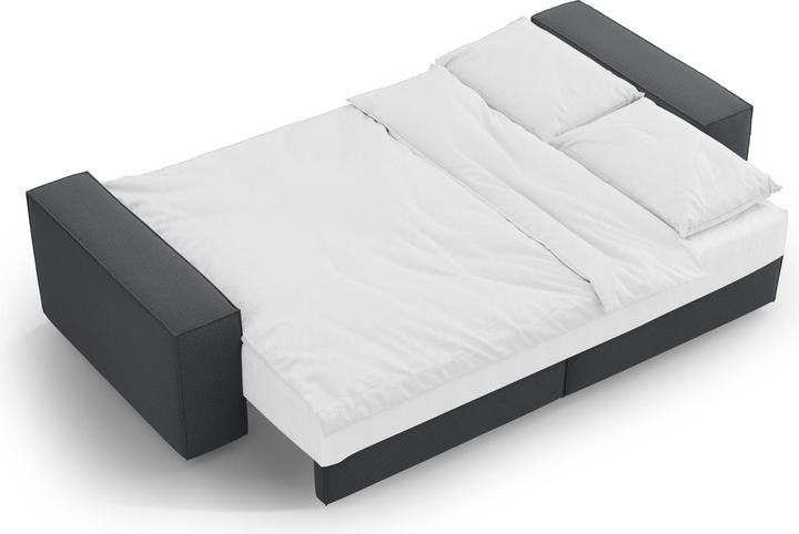Actual product image Micadoni Sofa With Bed Function And Box, "Jodie", 3 Seats, 247x107x86 Made in Europe (2 person sofa, 3-seater, 4-seater)