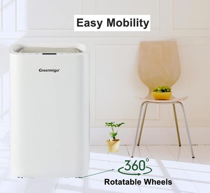 Produktbild Greenmigo Luftentfeuchter ALPHA-Q20 (65 m², 20 l/24h)