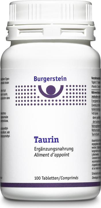 Immagine prodotto Burgerstein Taurina (100 Pezzo/i, Pillole, 50 g)