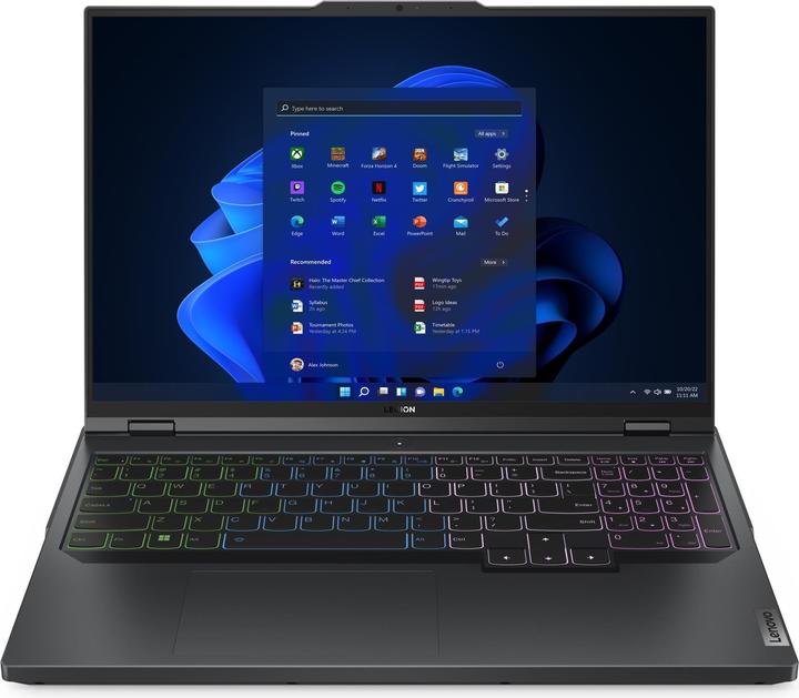 Produktbild Lenovo Legion Pro 5 16IRX8 (16", Intel Core i7-13700HX, 32 GB, 1000 GB, DE)