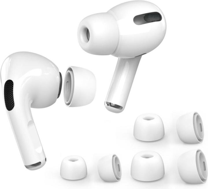 Produktbild Apfelkiste Airpods Pro / Pro 2 Ohrpolster Rutschfeste Eartips Silikon (AirPods Pro)
