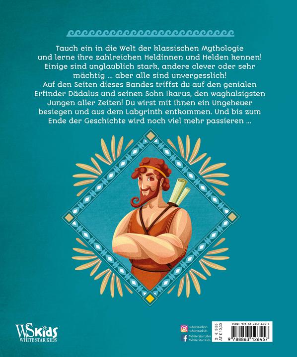 Produktbild Dädalus und Ikarus (Kleine Bibliothek der griechischen Mythen) (Deutsch, Sonia Elisabetta Corvaglia, Anna Láng, 2024)