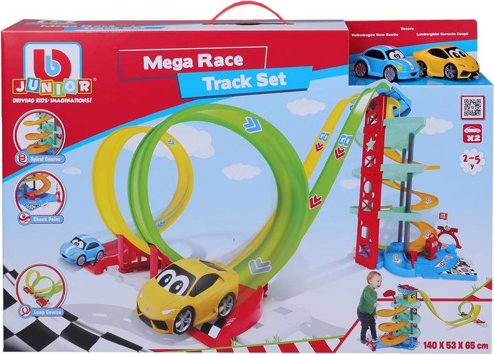 Actual product image BB Junior Mega Race Track Set Garage