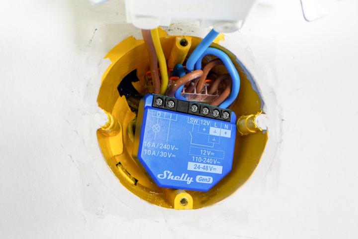 Produktbild Shelly 1 Gen3 x4 (Schaltaktor)