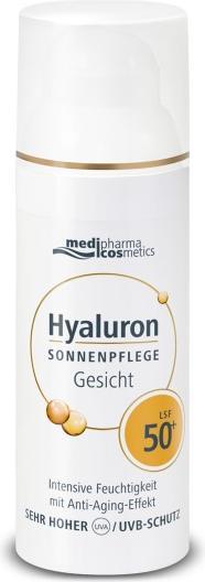 Image du produit Medipharma cosmetics Hyaluron Soin solaire visage SPF 50+, 50 ml de crème (Crème solaire, SPF 50+, 50 ml)