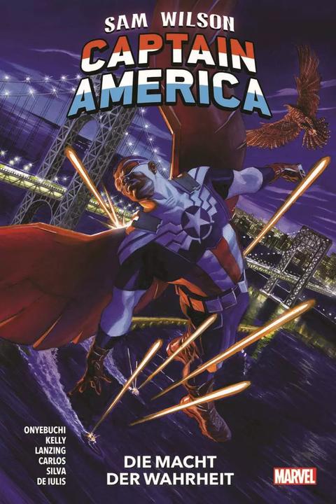 Actual product image Panini Sam Wilson: Captain America (German, R.B. Silva, Jackson Lanzing, Zé Carlos, Julian Shaw, Mattia De Iulis, Collin Kelly, 2023)
