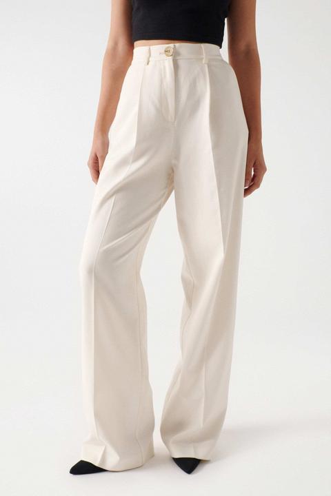 Actual product image Salsa Jeans Plain Wide Leg Pants (L)