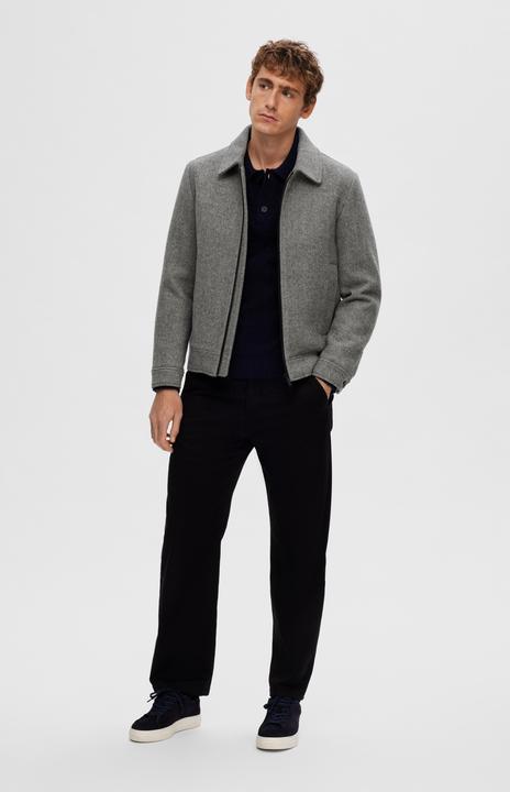 Image du produit Selected Homme Veste courte à fermeture éclair (XXL)