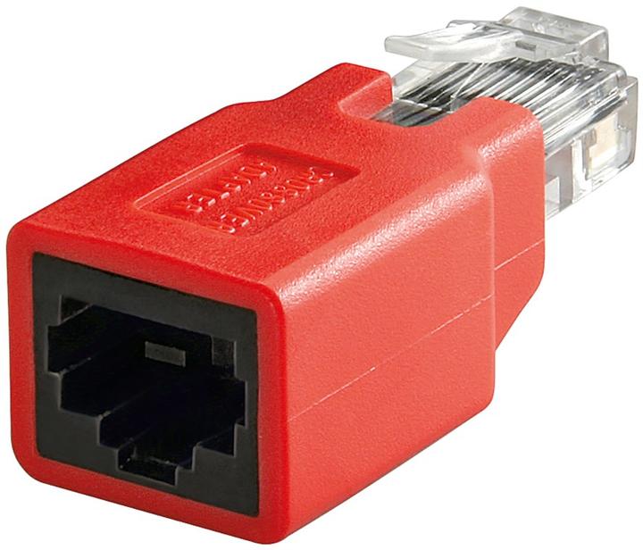 Produktbild Goobay RJ45 Crossover Modular Adapter CAT 5e (Kabel Zubehör, Netzwerk Zubehör)