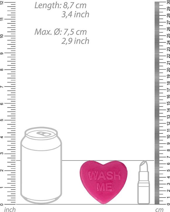 Image du produit S-Line - Soaps Heart Soap - Lave-moi (Divers)