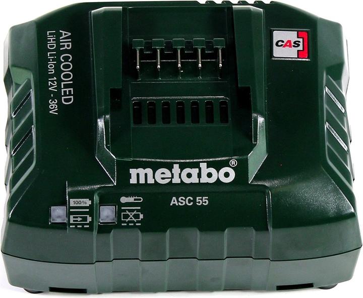 Actual product image Metabo Basic set 3x Li-Power battery pack 18 V 4.0 Ah CAS Li-Ion battery ( 3x 625591000 ) + charger ASC 5 (18 V)