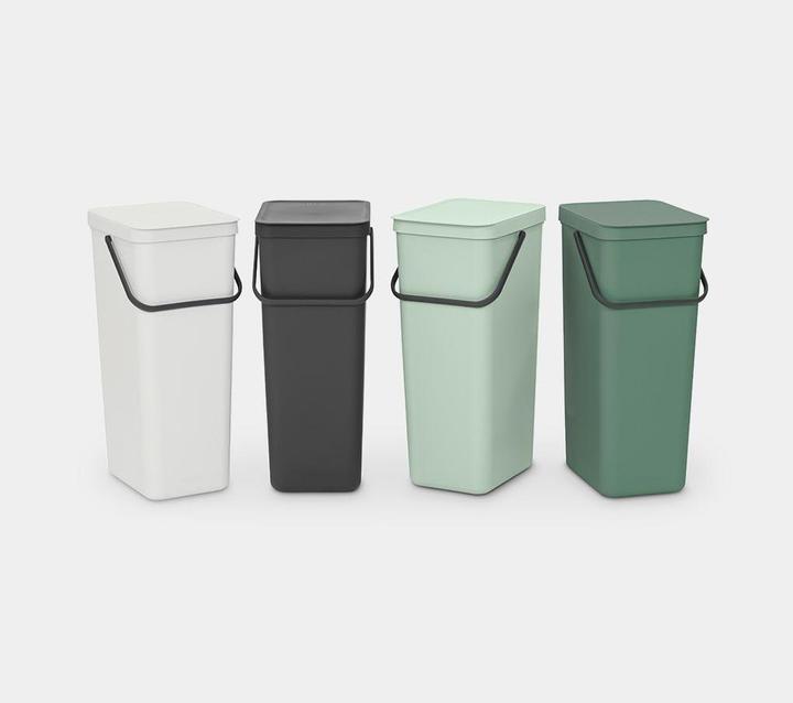 Productafbeelding Brabantia Sort & Go 40 l recyclebak, lichtgrijs (40 l)