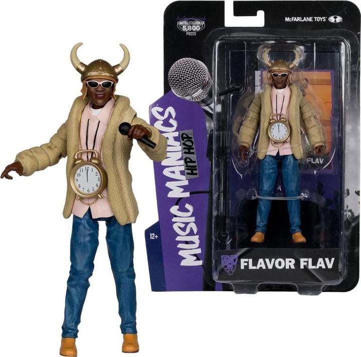 Produktbild McFarlane Music Maniacs Hip Hop Actionfigur Flavor Flav 16 cm