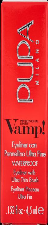 Actual product image Pupa Milano Vamp! Professional Line extrablack glossy finish (100 Extra Black)