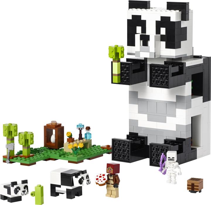 Produktbild LEGO Das Pandahaus (21245, LEGO Minecraft)