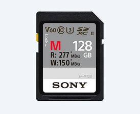 Actual product image Sony SF-M Series UHS-II (128 GB, SDXC, U3, UHS-II)