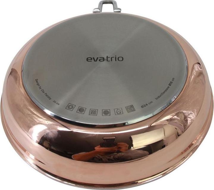 Immagine prodotto Eva Solo EvaTrio (24 cm, Padella per friggere, Rame)