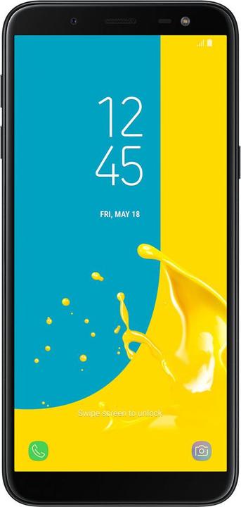 Actual product image Samsung Galaxy J6 EU (32 GB, Black, 5.60", Dual SIM + SD, 13 Mpx, 4G)