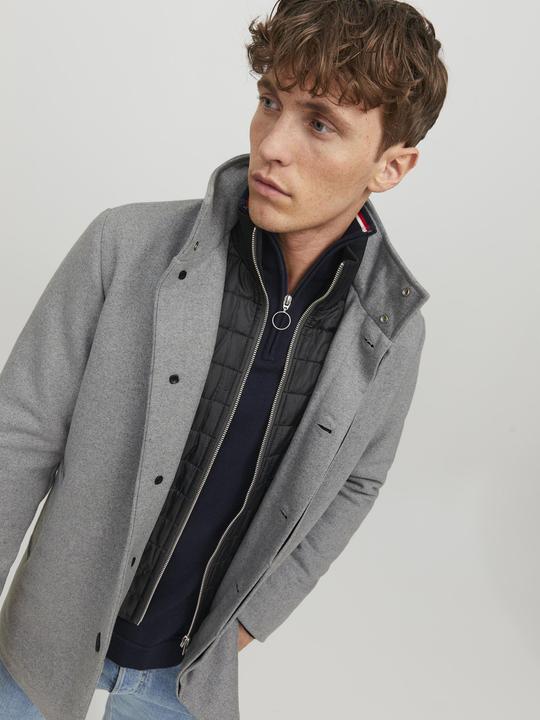 Produktbild Jack & Jones Fischgrätmuster Doppelkragen Jacke (L)