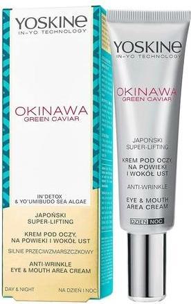 Yoskine Okinawa Green Caviar Eye and Lip Cream 15ml (15 ml, Tag + Nacht)