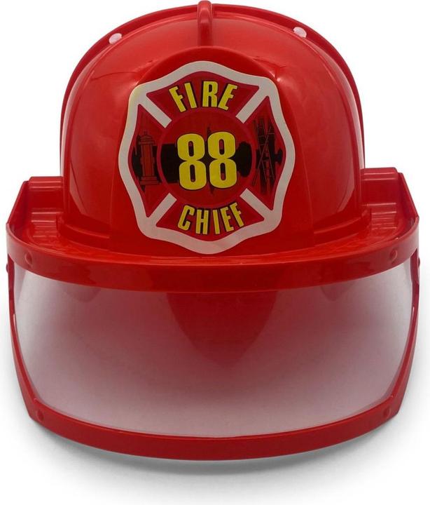 Immagine prodotto Bestsaller Casco da pompiere con visiera rossa