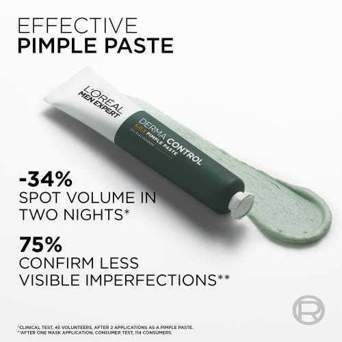 Actual product image L'Oréal Paris Men Expert Derma Control S.O.S Pimple Paste (45 ml)