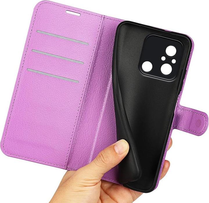Image du produit Cover-Discount Xiaomi Redmi 12C - Étui en cuir violet (Xiaomi Redmi 12C)