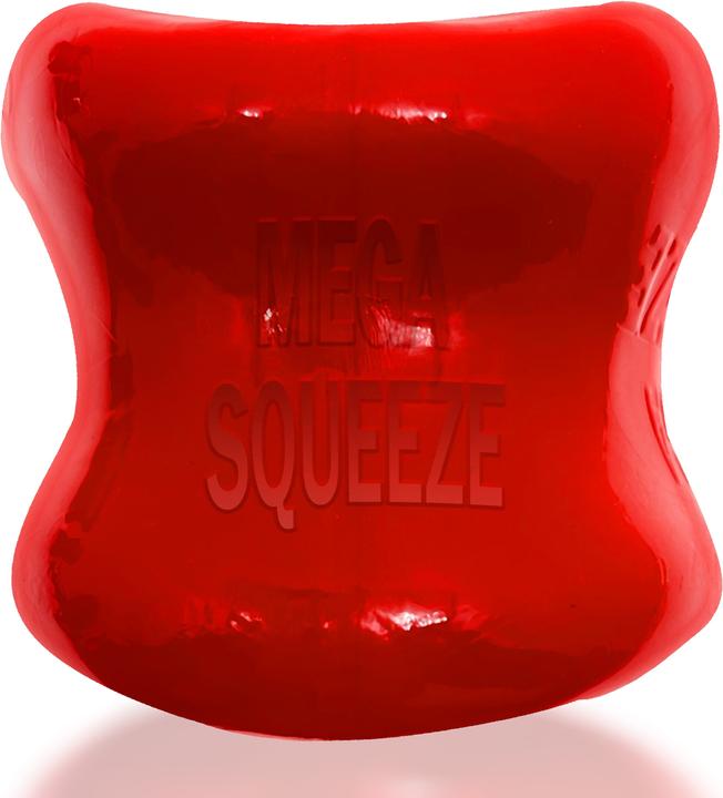 Actual product image Oxballs Mega Squeeze Ergofit Ball Stretcher Red