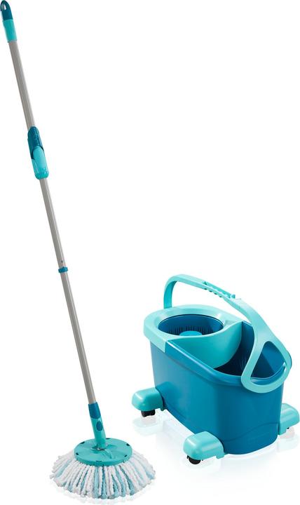 Leifheit Set CLEAN TWIST Disc Mop Ergo Mobile (1 Stk.)