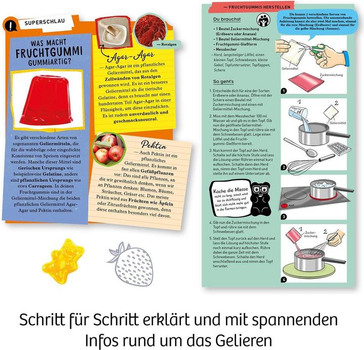 Image du produit Kosmos Laboratoire Fun Science de gommes de fruits
