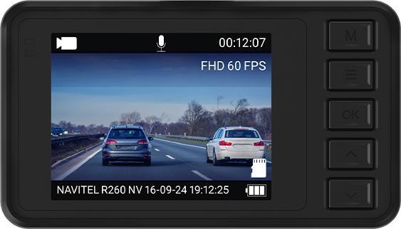 Navitel GPS-Videorekorder | R260 NV | Full HD 19201080 | Inklusive Karten (320")