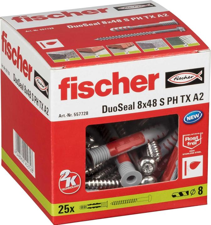 Produktbild Fischer Dübel 97823 SX 6 x 50 K SB-Karte (25 Stk.)