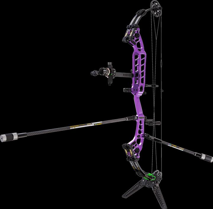 Sanlida Hero 10 II Advanced Set RH 50-60 lbs 29-32" Purple