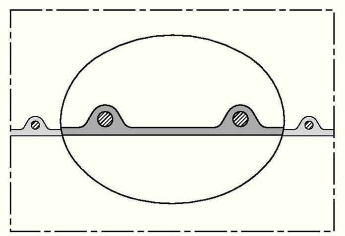 Produktbild Norres Absaug- und Förderschlauch AIRDUC® PUR 350 FOOD-AS Innen-Ø 120 mm Aussen-Ø 127 mm 3,5 mm Länge 10 m