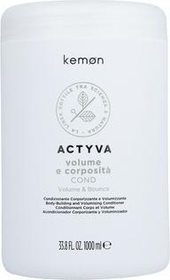 Kemon Actyva Volume E Corposita Conditioner - Strengthening conditioner for hair volume (1000 ml)