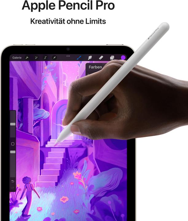 Actual product image Apple iPad mini (2024) (5G, 8.30", 128 GB, Purple)