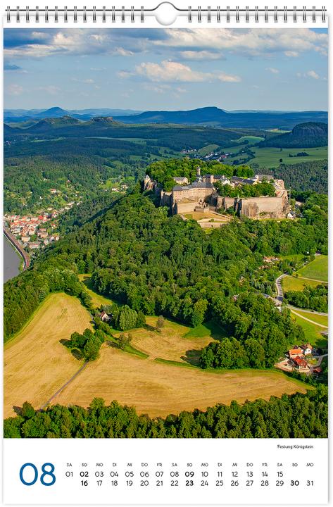 Actual product image Kalender Dresden und Schsische Schweiz 2026 (20 x 30 cm, German)