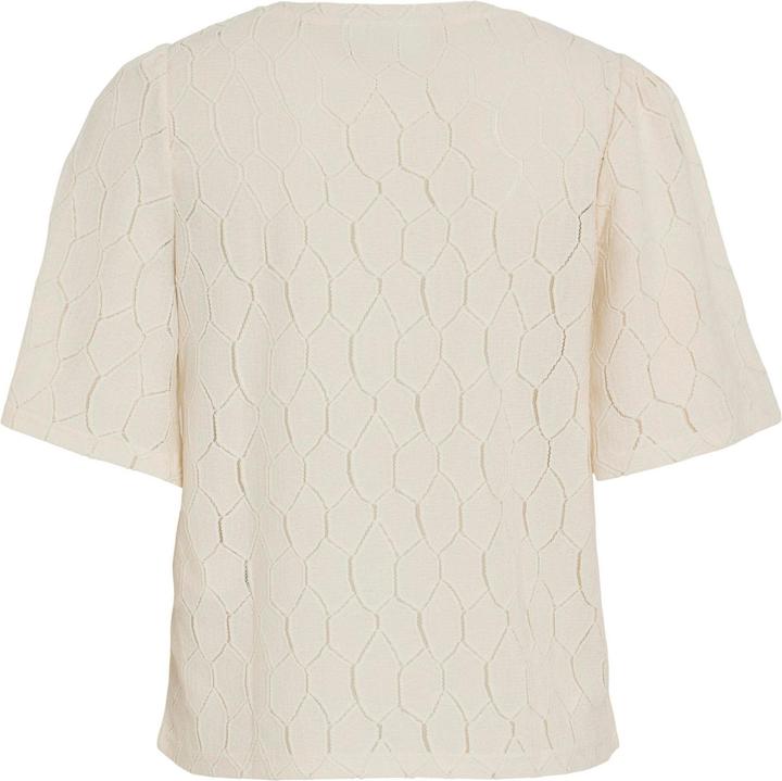 Actual product image Vila V-neck top with short sleeves (M)